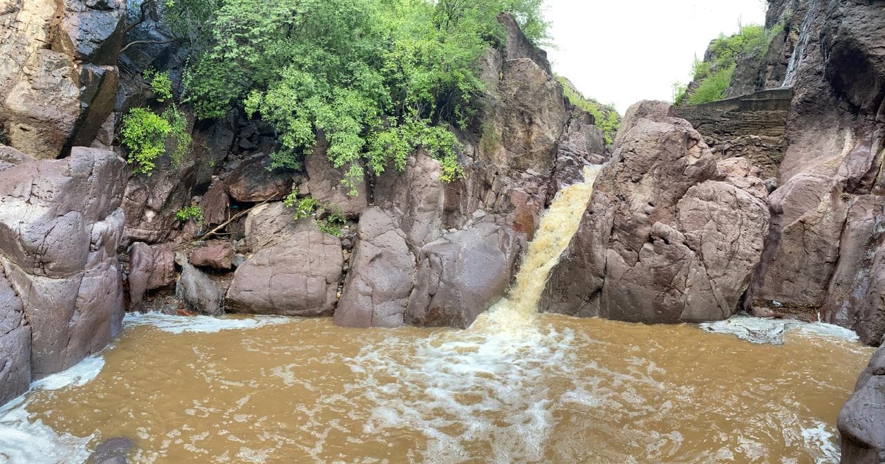 Cascada de salto