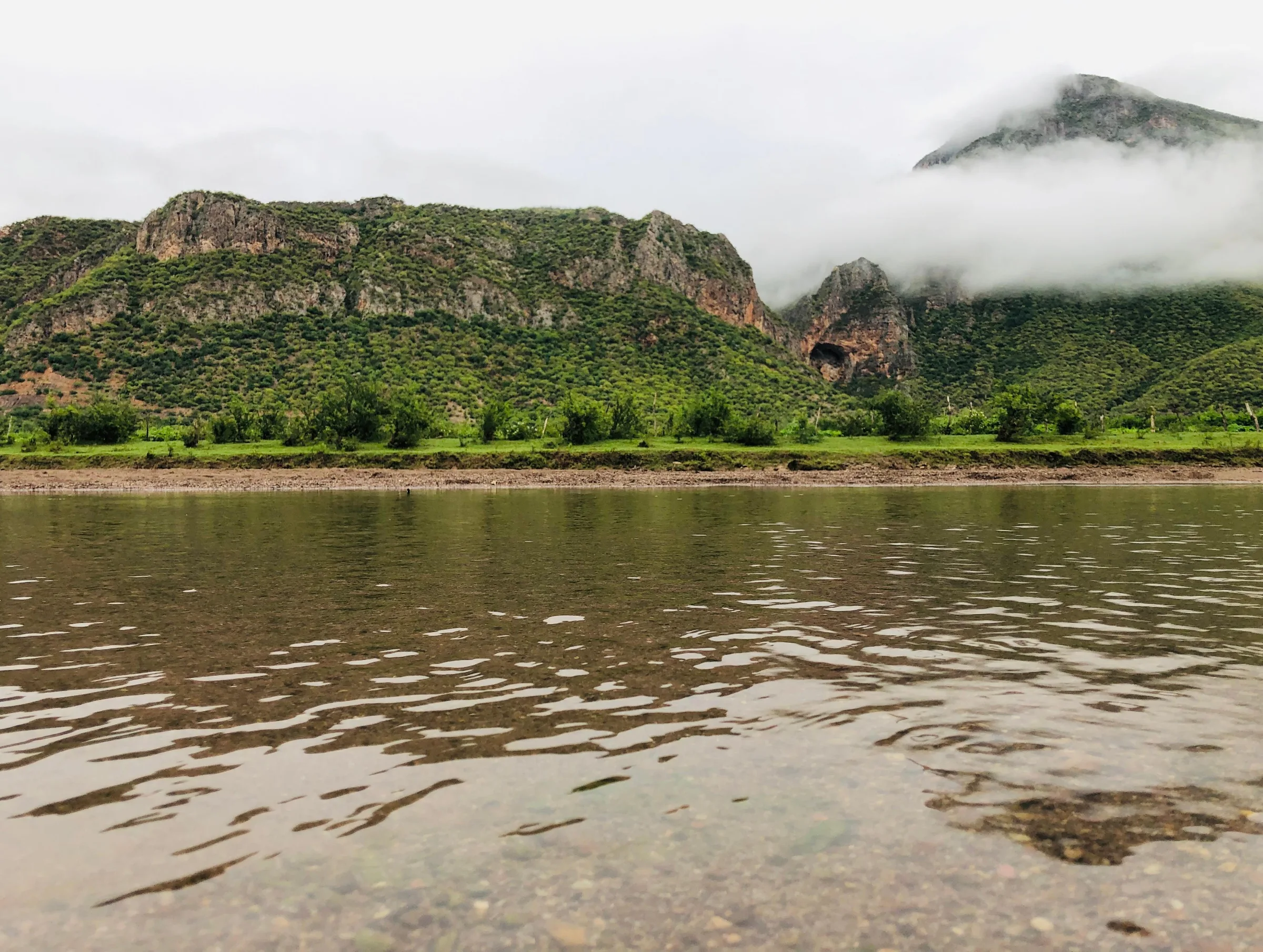 Paisajes del río Moctezuma y su historia